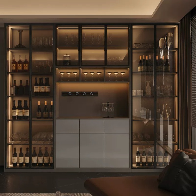 Wine & Beer Guayaquil - Lichte luxe Italiaanse eettafel wijnkast moderne