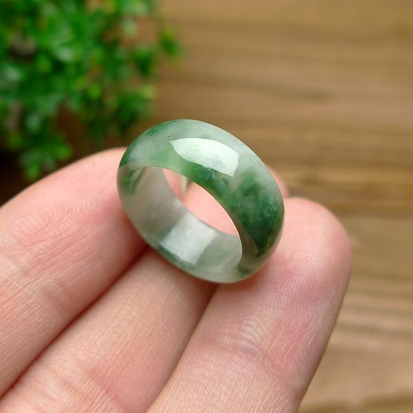 Cocktail Shaker Set - Groene Jade Ring Natuurlijke Edelsteen Jadeïet