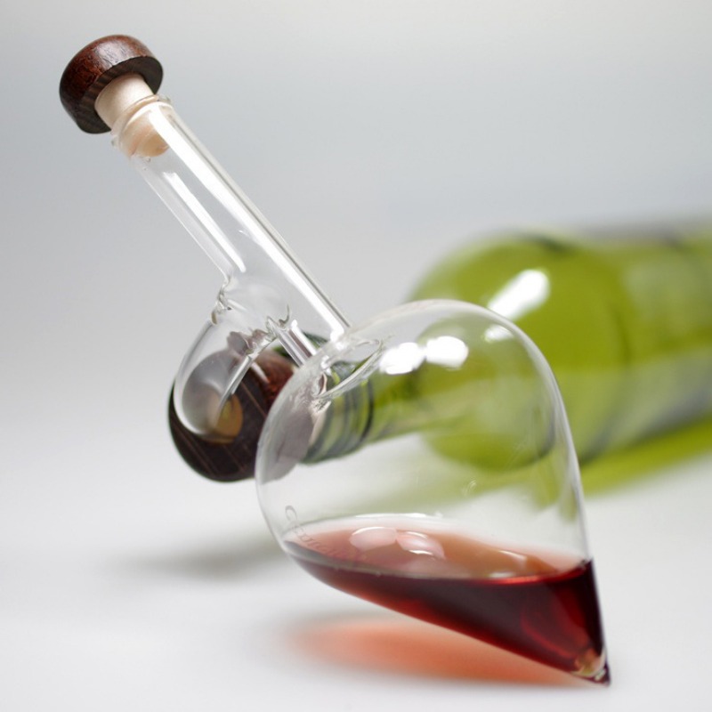 Rode Wijnfles Gietapparaat Dra - Wine Aerator Pour recensie en prijs