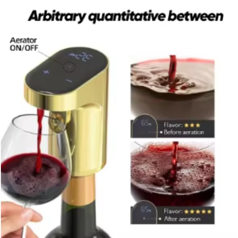 Draagbare elektrische wijndisp - Wine Aerator Pour recensie en prijs