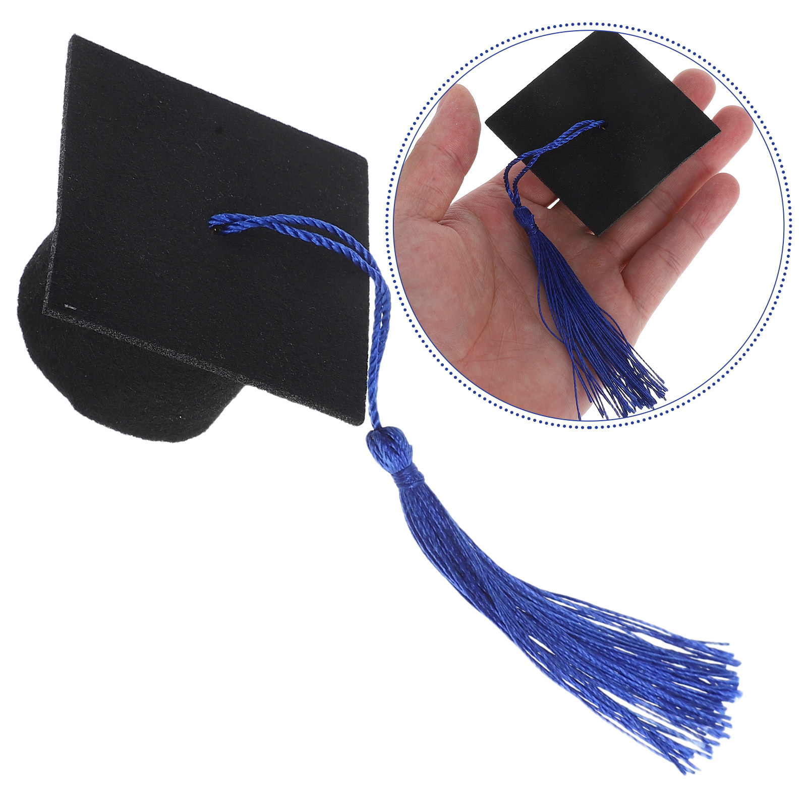 6 stuks Doctoraalhoedje Mini D - Wine Beer Hat recensie en prijs